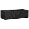vidaXL Geymslupoka fyrir Gar&eth;sessur 2 stk. Svartir 135x40x55 cm
