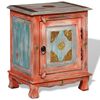 vidaXL N&aacute;ttbor&eth; Gegnheill Mang&oacute;vi&eth;ur Appels&iacute;nugult