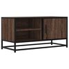 vidaXL Sj&oacute;nvarpssk&aacute;pur Eik 80x34,5x40 cm Samsettur Vi&eth;ur/M&aacute;lmur