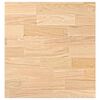 vidaXL Eldh&uacute;sbor&eth;plata 60x63,5x2,7 cm Solid Wood Eik R&eacute;hyrnd