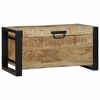 vidaXL Geymslukistur Br&uacute;nn 60 x 30 x 30 cm Gegnheill mang&oacute;vi&eth;ur