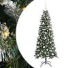 vidaXL Gervi j&oacute;latr&eacute; me&eth; 300 LED Gr&aelig;nn 180 cm PVC, plast og st&aacute;l