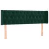 vidaXL H&ouml;f&eth;agafl me&eth; Eyrum 147x16x78/88 cm D&ouml;kkgr&aelig;n Flauel