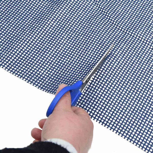 vidaXL Tjaldteppi Bl&aacute;r 500 &times; 350 cm P&oacute;l&yacute;ester