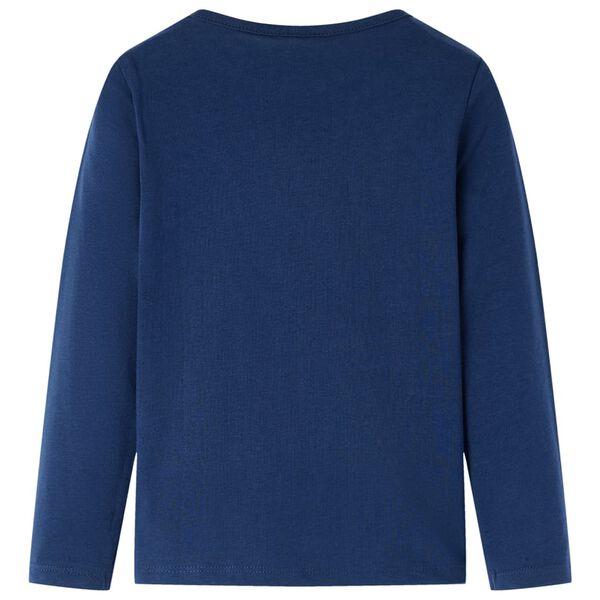 Barnabolur me&eth; S&iacute;&eth;um Ermum D&ouml;kkbl&aacute;r 140