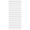 vidaXL Zebra Gard&iacute;na Hv&iacute;tt 100x230 cm Efni Breidd 95,9 cm P&oacute;l&yacute;ester
