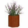 vidaXL Gr&oacute;&eth;ursetningu Rusty 40x40x45 cm Corten St&aacute;l