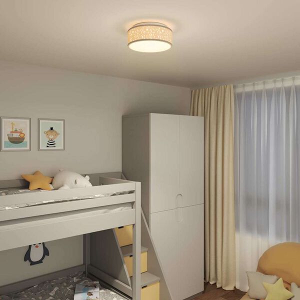 vidaXL Loftlampi Mógrár 30 x 13.5 cm dúkur