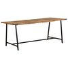 vidaXL Bor&eth;stofubor&eth; 180x90x75 cm Gegnheill Mang&oacute;vi&eth;ur