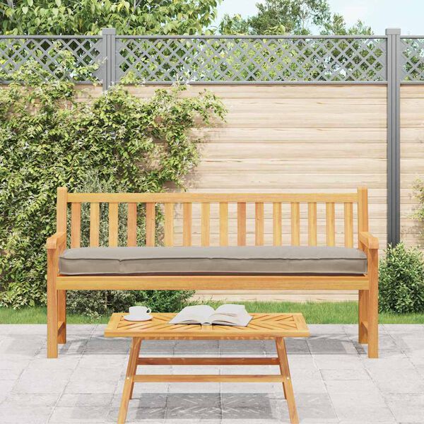 vidaXL P&uacute;&eth;asett &aacute; pall 2 pcs M&oacute;gr&aacute;r 200 x 40 x 8 cm Oxford Efni