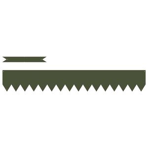 vidaXL Gar&eth;ja&eth;ar 10 pcs Ol&iacute;fugr&aelig;nn 100 x 0.05 x 20 cm