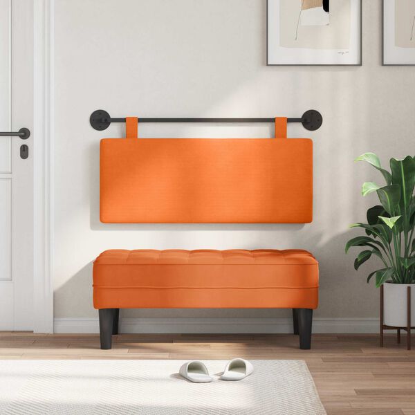 vidaXL Hengisk&aacute;li Vegghengt Einlita Korduroy efni