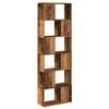 vidaXL b&oacute;kask&aacute;pur/herbergisskilur Gamall vi&eth;ur 60x24x186 cm
