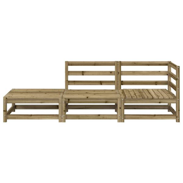 vidaXL Gar&eth;s&oacute;fi me&eth; F&oacute;tskemli 2 s&aelig;ta Gagnvarin Fura