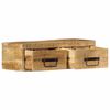 vidaXL Vegghengdur sjónvarpsskápur 60x30x19 cm Solid gróft viðar Mangó