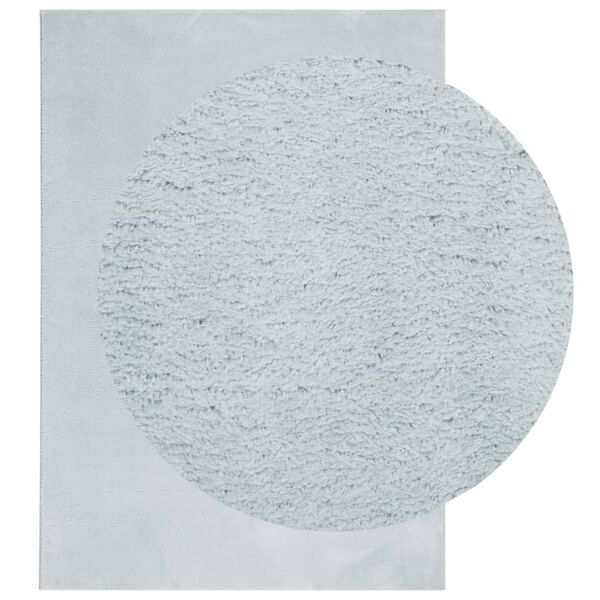 vidaXL Motta HUARTE Stutt Flos og &THORN;vottheld Bl&aacute; 120x170 cm