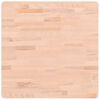 vidaXL Bor&eth;plata 60x60x1,5 cm Ferningur Gegnheilt Beyki