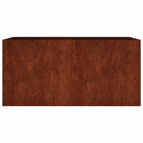 vidaXL Gr&oacute;&eth;urker 80x40x40 cm Corten St&aacute;l