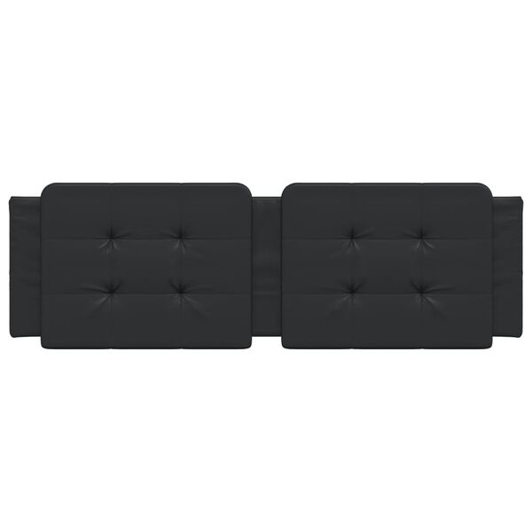 vidaXL H&ouml;f&eth;agaflsp&uacute;&eth;i Zadar Svartur 160 cm Gervile&eth;ur