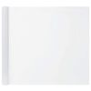vidaXL Gluggafilmur Hrímaðar Hvítur 45x500 cm PVC