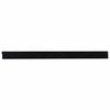 vidaXL Sj&aacute;lfklemmdu hur&eth;arbrosseglin 12 pcs Svartur 100 cm &Aacute;lblenda
