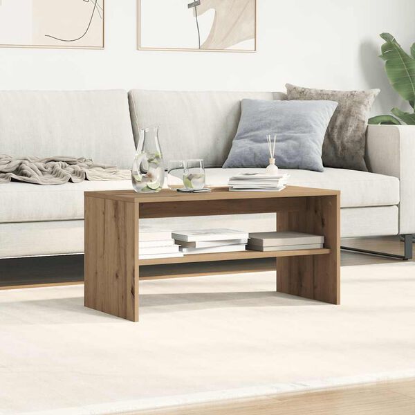 vidaXL sj&oacute;nvarpssk&aacute;pur Artisan Eik 80x40x40 cm Hanna&eth;ur vi&eth;ur