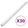 vidaXL Kapalstokkar 60x60 mm 30 m PVC