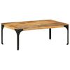 vidaXL S&oacute;fabor&eth; 100x55x35 Gegnheill Mang&oacute;vi&eth;ur