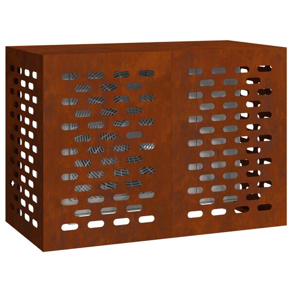 vidaXL Loftk&aelig;liv&ouml;r&eth;ur Rusty 100 x 50 x 70 cm Ve&eth;ra&eth; st&aacute;l