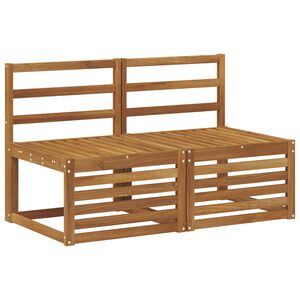 vidaXL 2 Stykki &Uacute;tis&oacute;fi &iacute; mi&eth;junni Hrein akas&iacute;utr&eacute; N&aacute;tt&uacute;rulegur