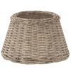 vidaXL Lampaskermur Br&uacute;nn &Oslash;50x30 cm V&iacute;&eth;it&aacute;g