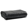 vidaXL Segld&uacute;kur Svartur 5x5 m 650 g/m&sup2;