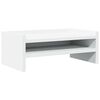 vidaXL Skj&aacute;standur Hv&iacute;tur 42x24x16 cm Samsettur Vi&eth;ur