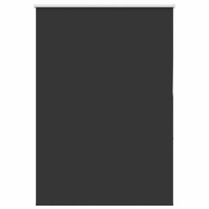 vidaXL R&uacute;llugard&iacute;nur Myrkvun Svartur 115x130 cm Efni Breidd 110,7 cm