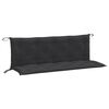 vidaXL Gar&eth;bekkjasessur 2 stk. Reykgr&aacute; blanda 150x50x7 cm Oxfordefni