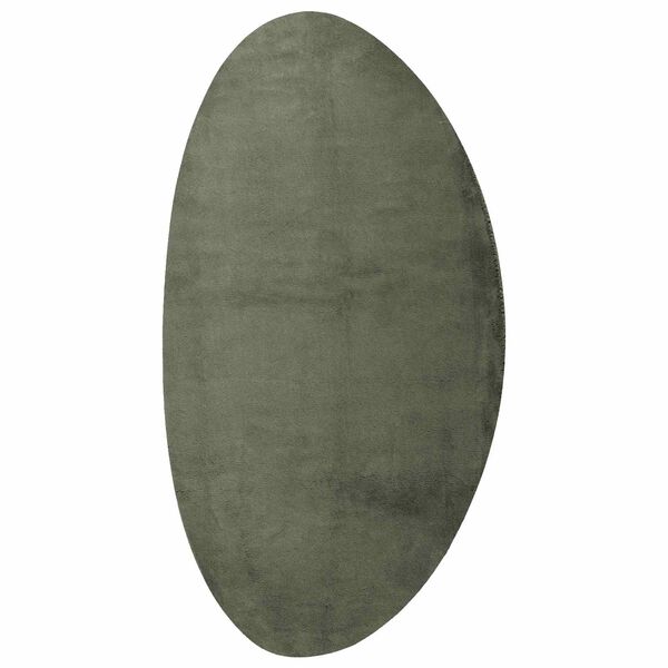 vidaXL Teppi HUARTE Sk&oacute;gargr&aelig;nt 80 x 150 cm P&oacute;l&yacute;ester