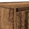 vidaXL Skrifborð Old Wood 120x42x76 cm Engineered Wood