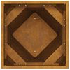 vidaXL Pl&ouml;ntuker 2 pcs Rusty 30 x 30 x 75 cm Ve&eth;ra&eth; st&aacute;l
