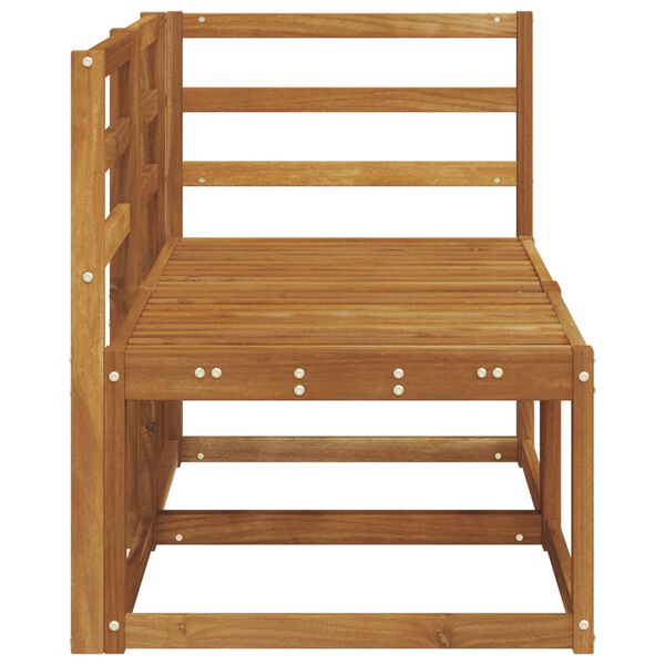 vidaXL &Uacute;tistrokkur mi&eth;- og hornsofa 2 Stykki N&aacute;tt&uacute;rulegur