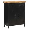 vidaXL Skenkur 60x30x76 cm Gr&oacute;fur Mang&oacute;vi&eth;ur