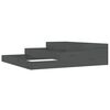 vidaXL Gr&oacute;&eth;urker Gr&aacute;tt 107x107x27 cm Gegnheill Fura