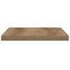 vidaXL vegghillur 4 stk Artisan Oak 40x20x1,5 cm Hannaður viður