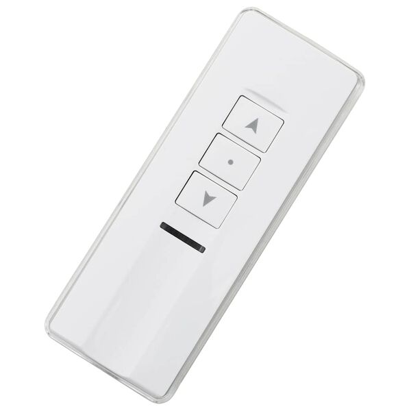 vidaXL Fellanleg Skyggni Vélknúin 400 cm Reykgrár