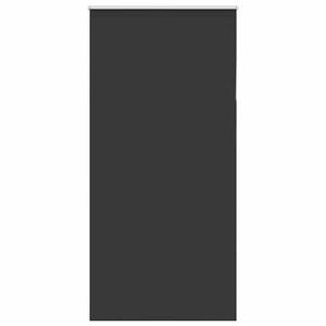 vidaXL R&uacute;llugard&iacute;nur Myrkvun Svartur 110x210 cm Efni Breidd 105,7 cm