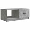 vidaXL S&oacute;fabor&eth; Steinsteypugr&aacute;r 90 x 50 x 37 cm Samsettur vi&eth;ur