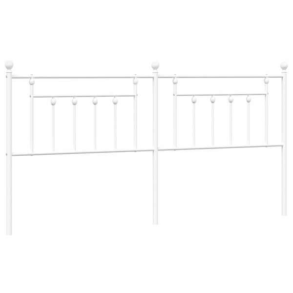 vidaXL H&ouml;fu&eth;gafl &uacute;r M&aacute;lmi Hv&iacute;tur 193 cm