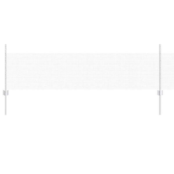 vidaXL Gir&eth;ing me&eth; p&oacute;st Silfur 0,5 x 50 m St&aacute;l