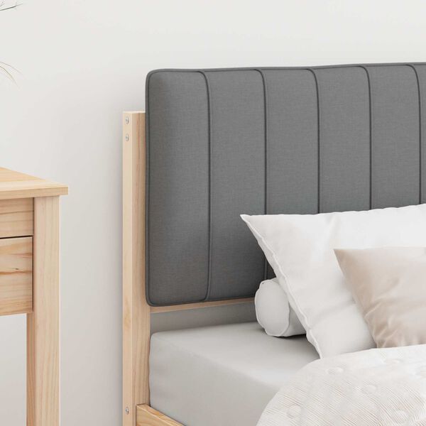 vidaXL R&uacute;mf&oacute;tur me&eth; kl&aelig;&eth;&eth;um h&ouml;f&eth;agafli Lj&oacute;sgr&aacute;r 80 x 200 cm