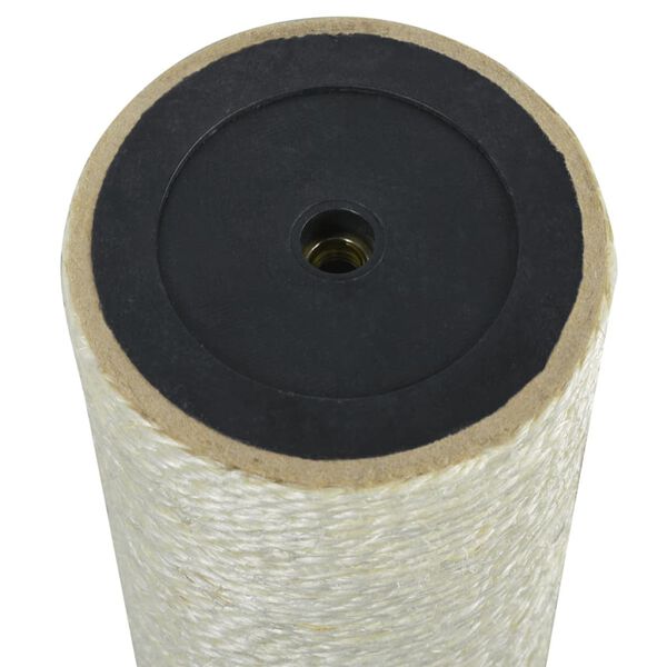 170562 vidaXL Cat Scratching Post 8x20 cm 8 mm Beige