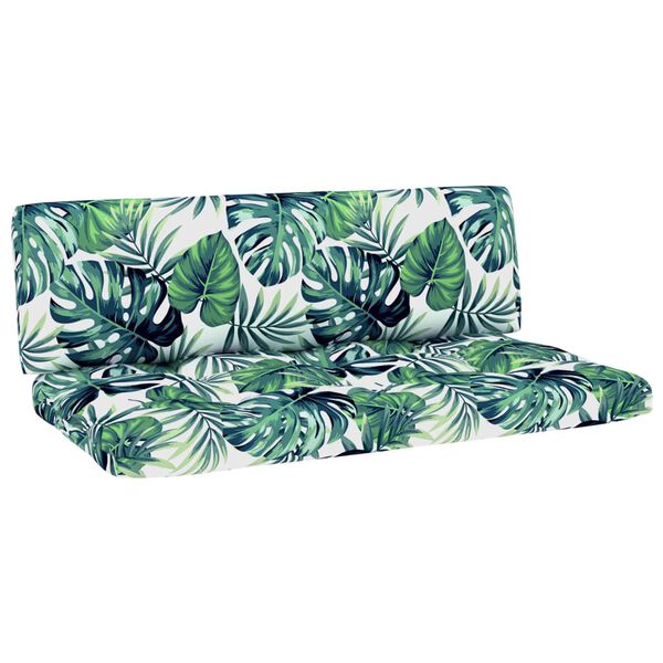 vidaXL Miðjueining fyrir Brettasófa í Garðinn Svartur Gegndreypt Fura